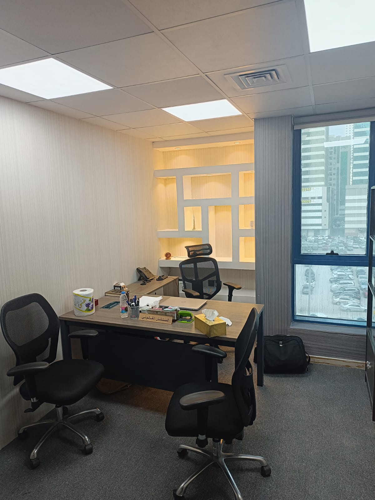 تأجير مكاتب مفروشة
